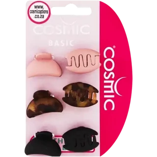 Cosmic Ladies Hair Claws 6 Piece