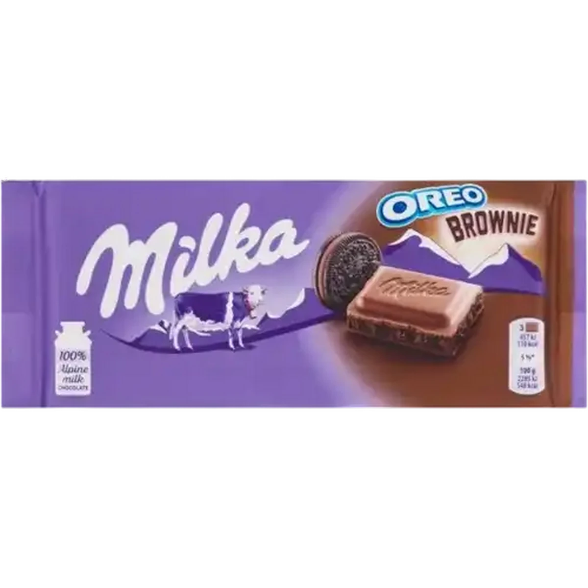 Checkers Sixty60 | Milka Oreo Brownie Alpine Milk Chocolate 100g