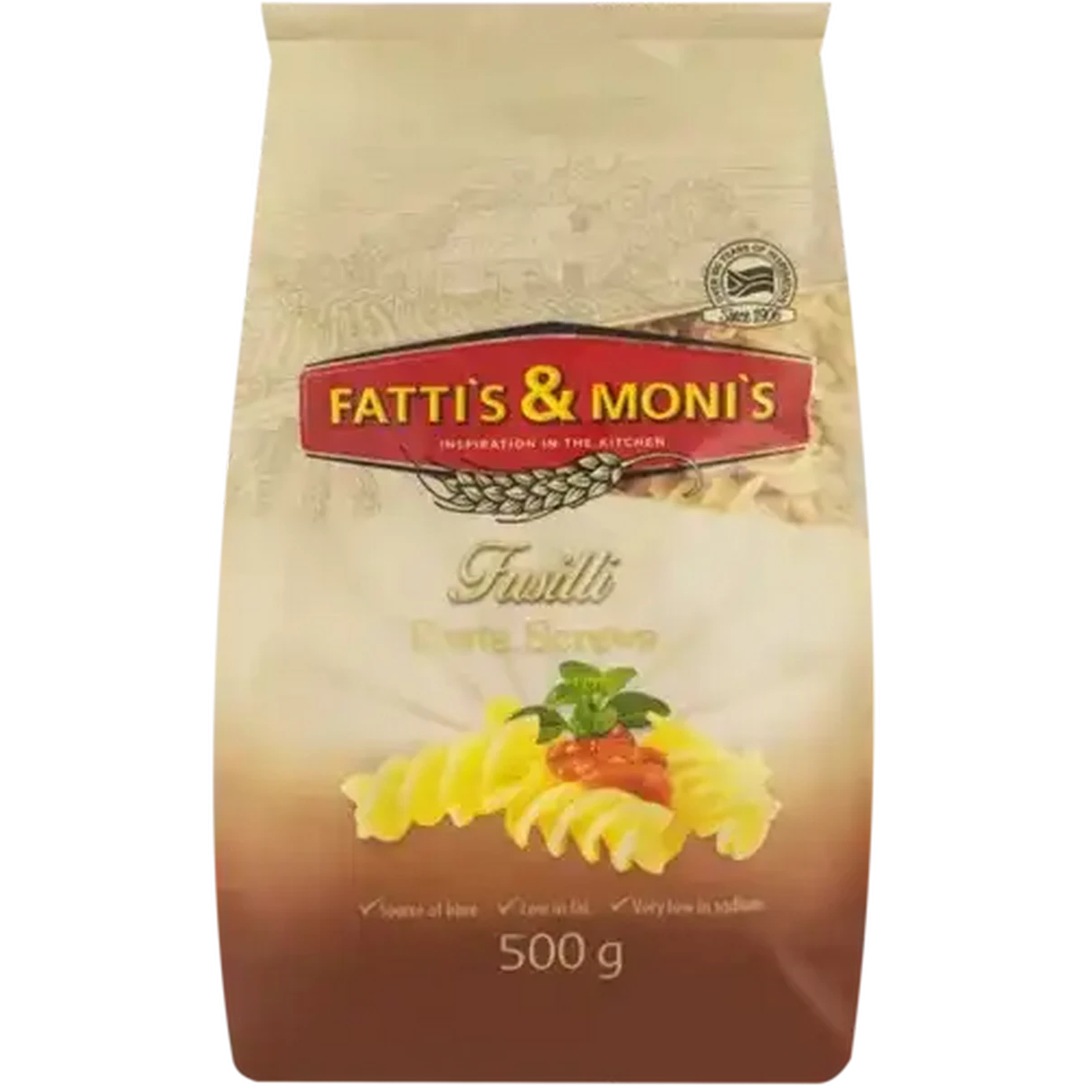 Checkers Sixty60 | Fatti's & Moni's Fusilli Pasta Screws 500g