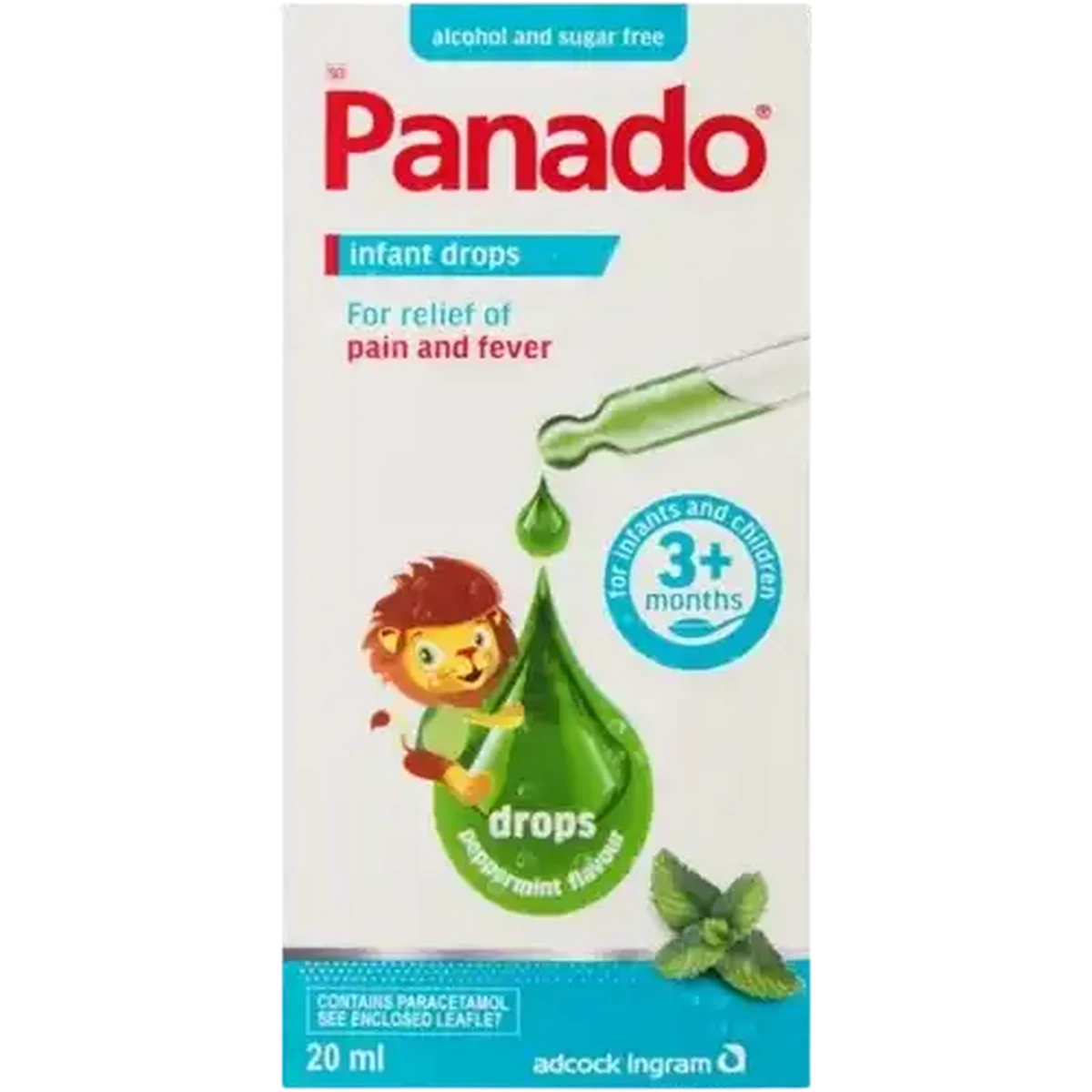 Checkers Sixty60 | Panado Peppermint Flavour Infant Drops 20ml
