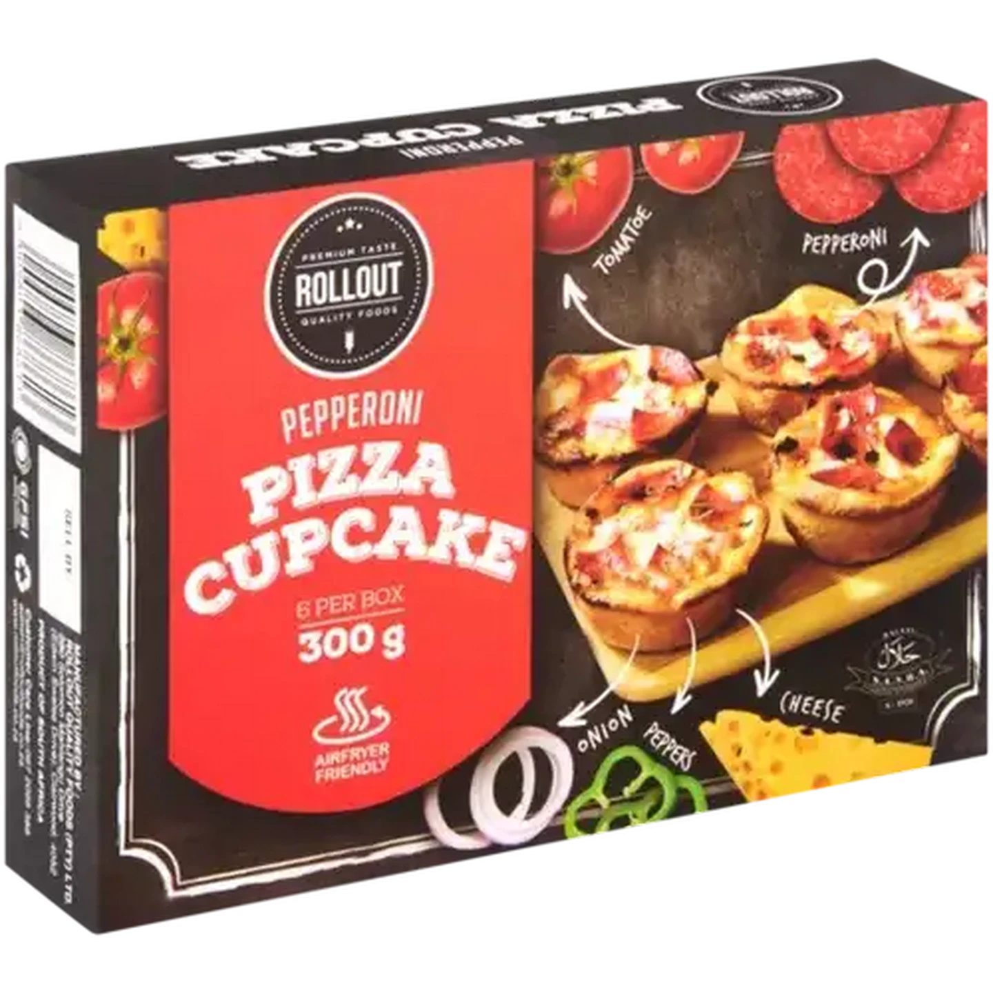 Checkers Sixty60 | Rollout Pepperoni Frozen Pizza Cupcake 6 Pack