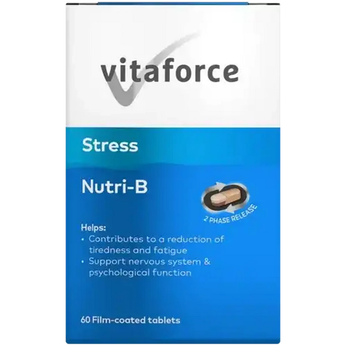 Checkers Sixty60 | Vitaforce Stress Nutri-B Film-Coated Tablets 60 Pack