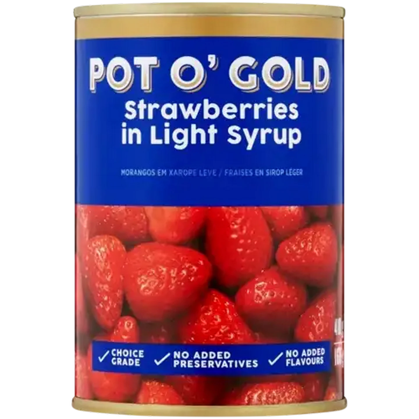Checkers Sixty60 | Pot O' Gold Strawberries in Light Syrup 410g