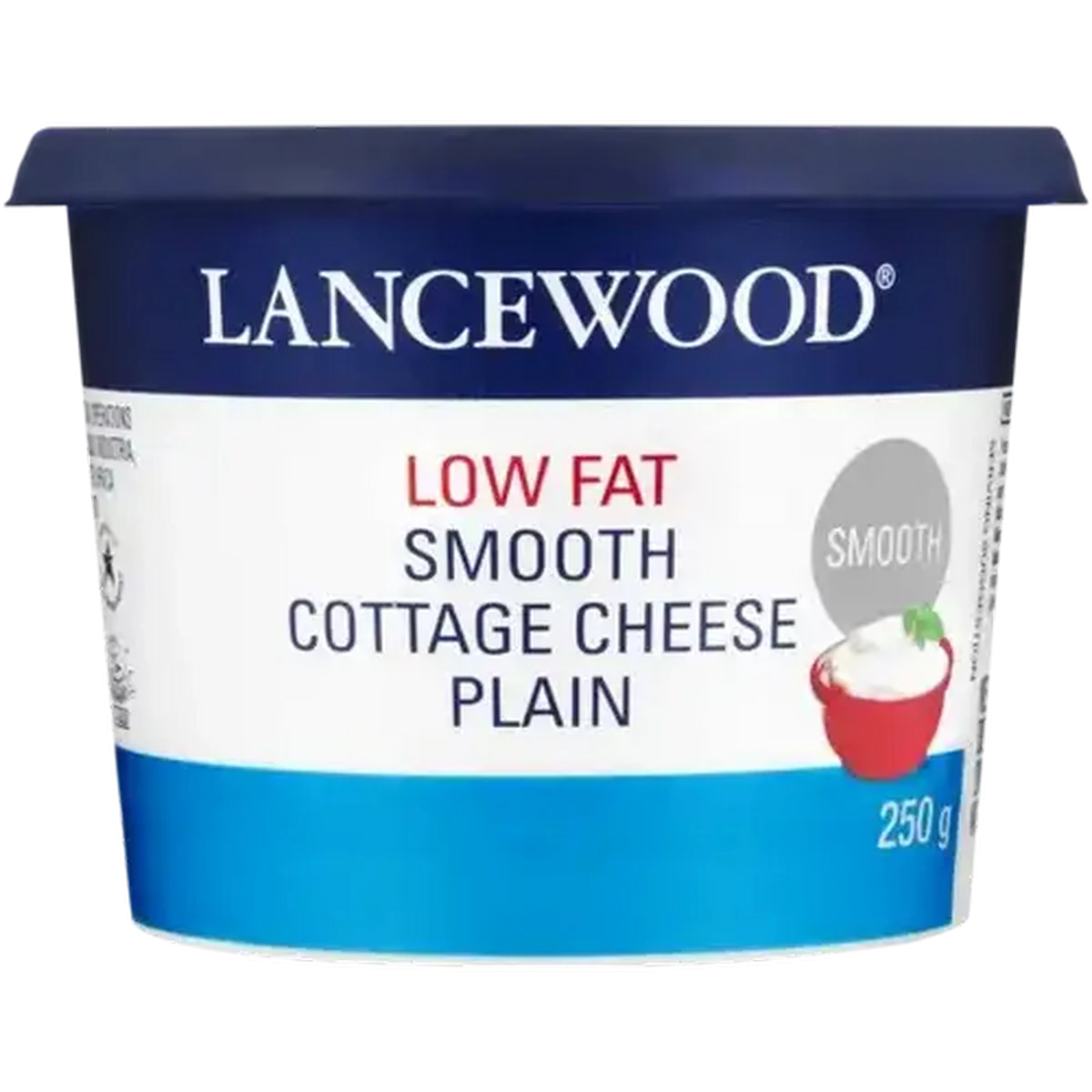 Checkers Sixty60 | LANCEWOOD Plain Low Fat Smooth Cottage Cheese 250g