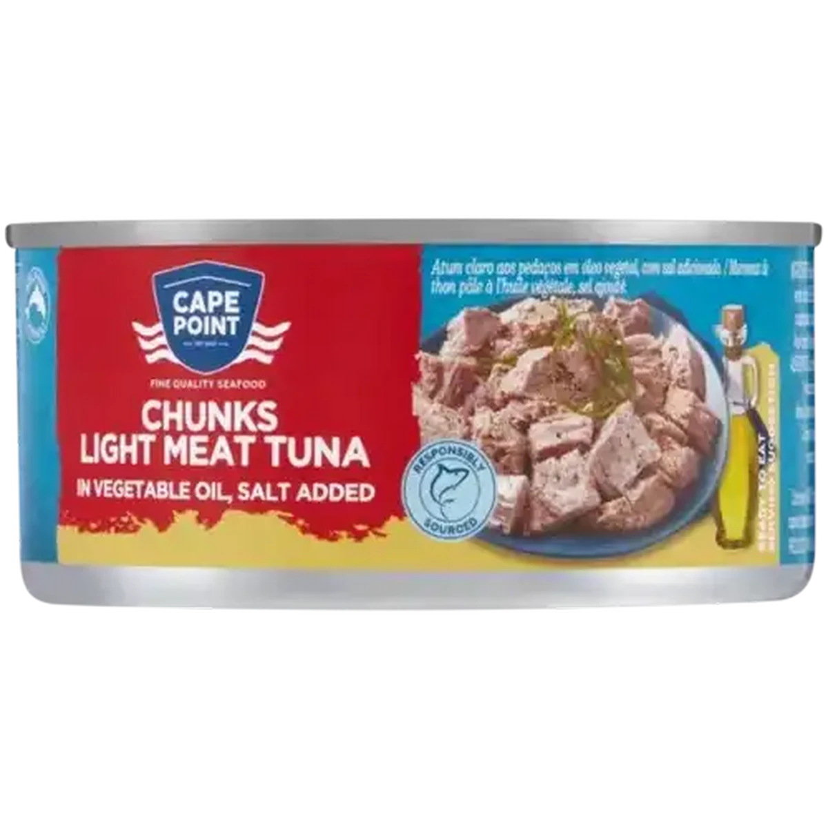 Checkers Sixty60 | Cape Point Light Meat Tuna Chunks in Vegetable Oil 170g