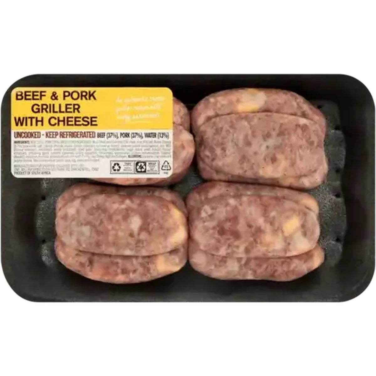 Checkers Sixty60 | Beef & Pork Griller with Cheese Per KG
