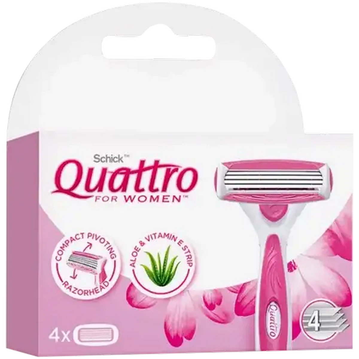 Checkers Sixty60 | Schick Quattro for Women Razor Cartridge Refill 4 Pack