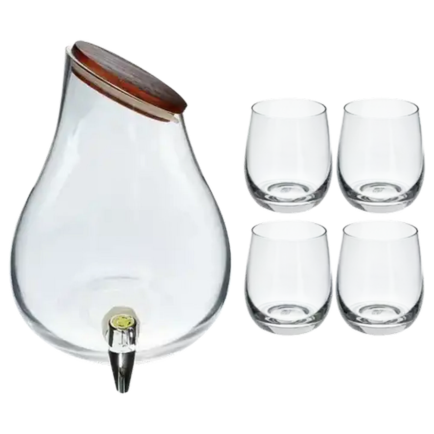 Checkers Sixty60 | Zest Glass Dispenser Set 5 Piece