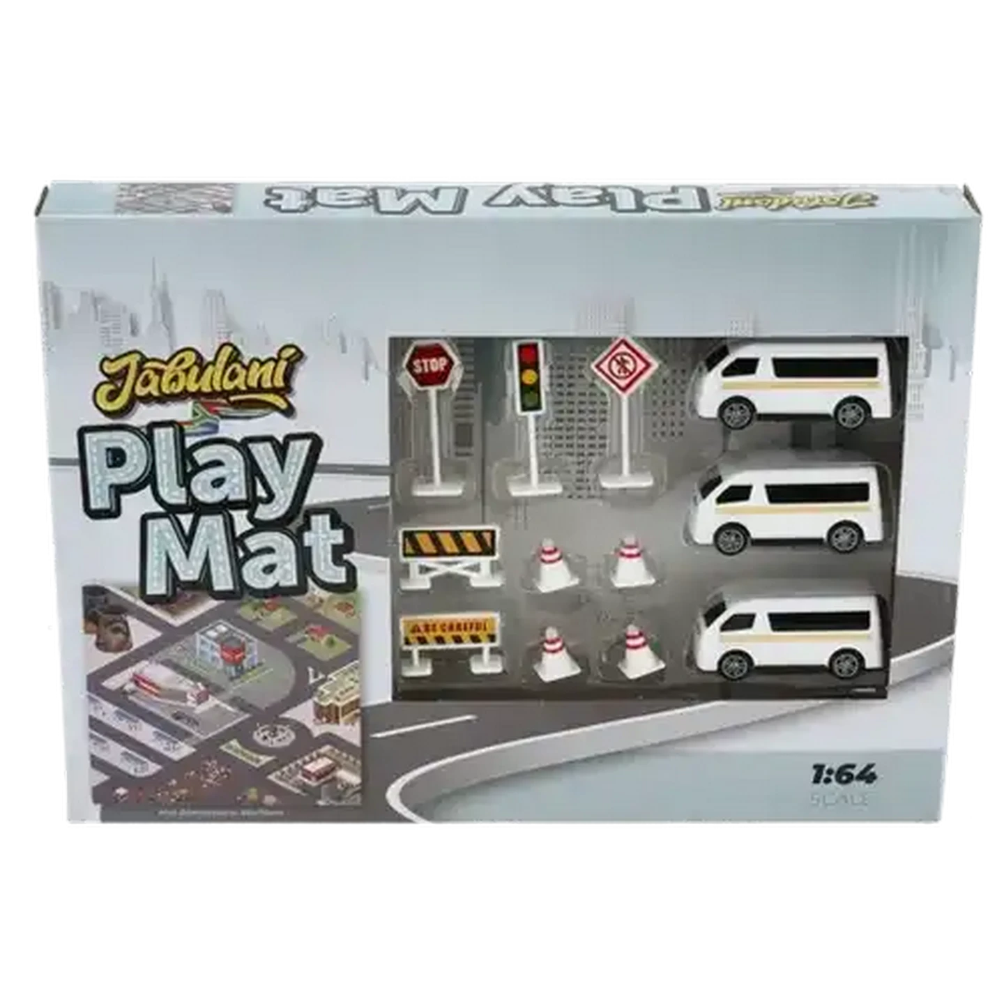 Checkers Sixty60 | Jabulani Taxi & Map Car Set 12 Piece
