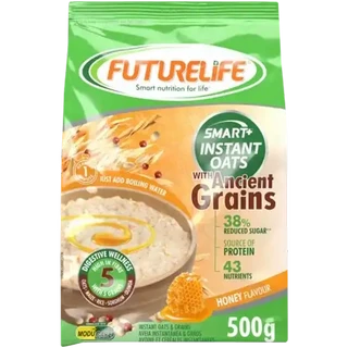 FUTURELIFE Smart Honey Flavour Instant Oats with Ancient Grains 500g