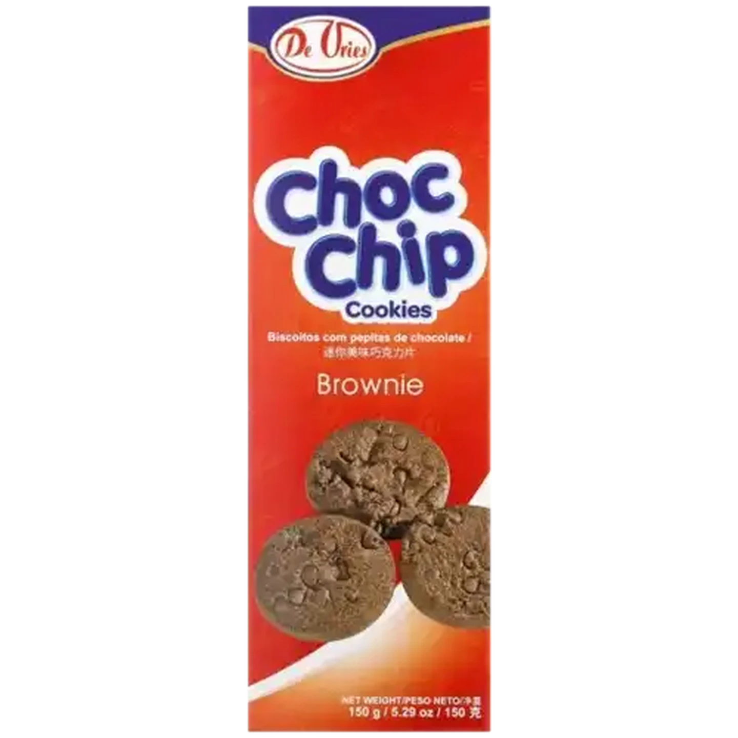Checkers Sixty60 | De Vries Brownie Choc Chip Cookies 150g