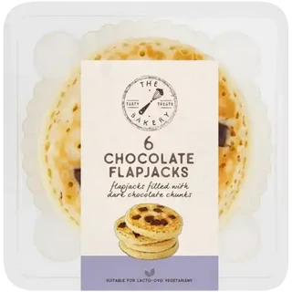 The Bakery Chocolate Flapjacks 6 Pack