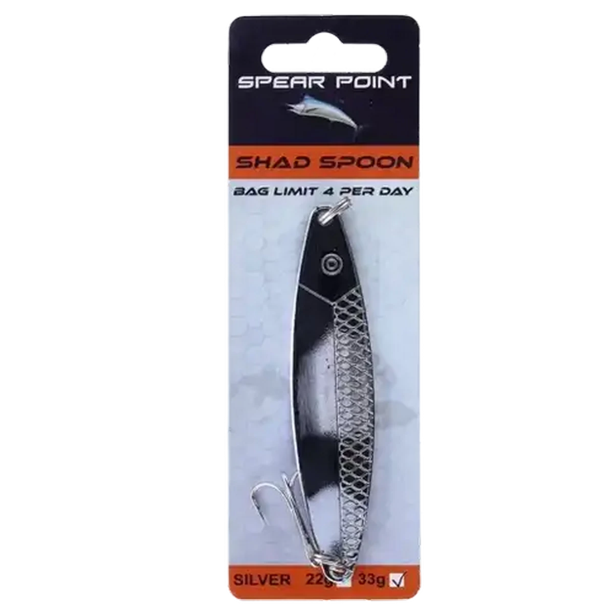 Checkers Sixty60 | Spearpoint Silver Shad Spoon 33g