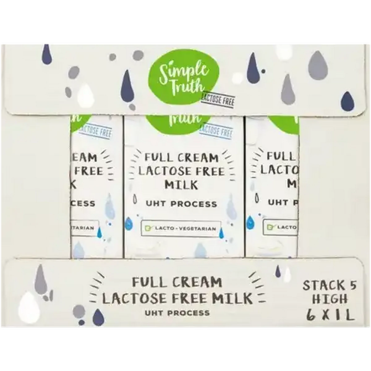 Checkers Sixty60 | Simple Truth Lactose Free Full Cream Milk 6 x 1L
