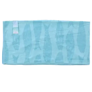 Laguna Blue Fish Beach Towel 80 x 160cm