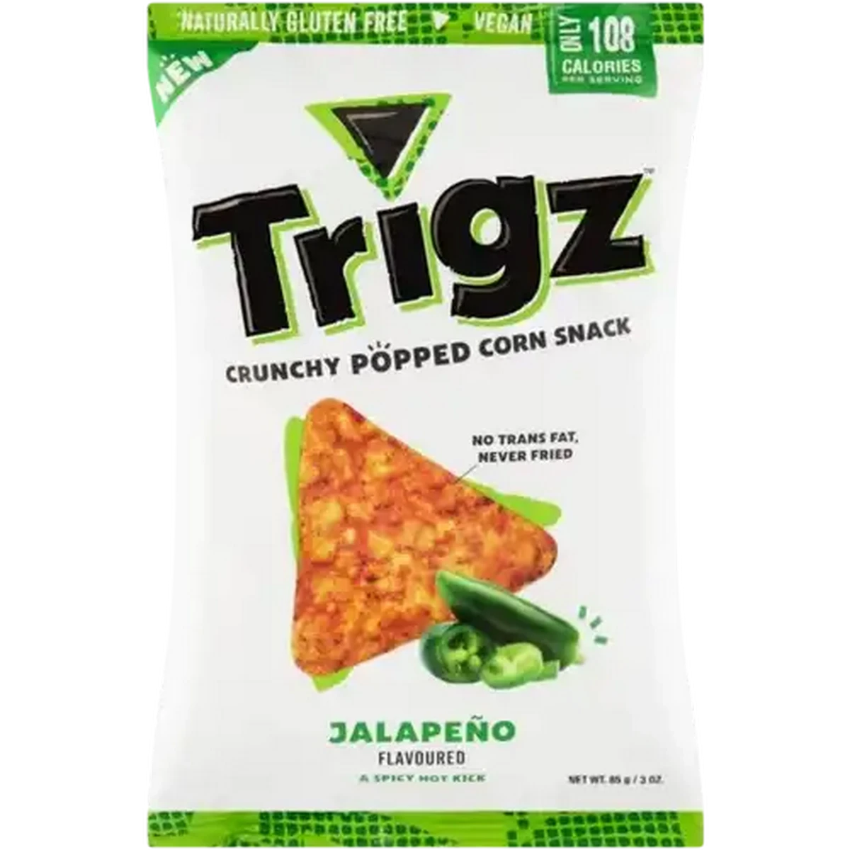 Checkers Sixty60 | Trigz Jalapeño Flavoured Crunchy Popped Corn Snack 85g