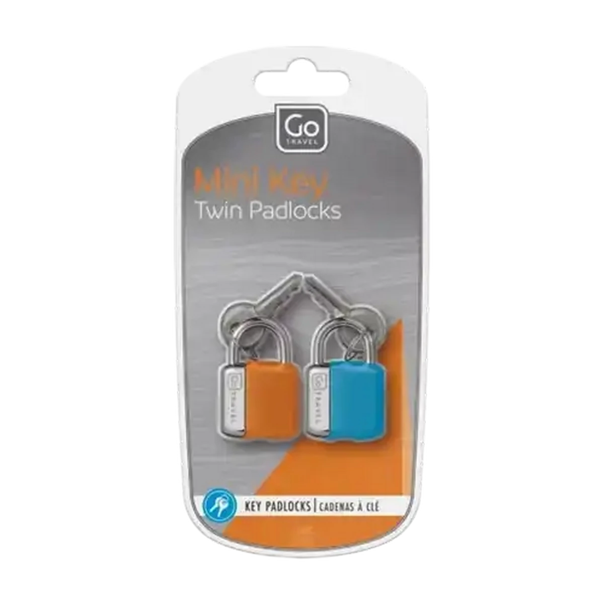 Checkers Sixty60 | Go Travel Blue And Orange Mini Key Twin Padlocks