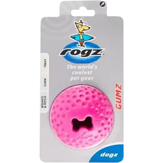Rogz Yotz Squeekz – Pallina Giocattolo Che Squittisce Per Cani, Rosa, Taglia 640 Mm