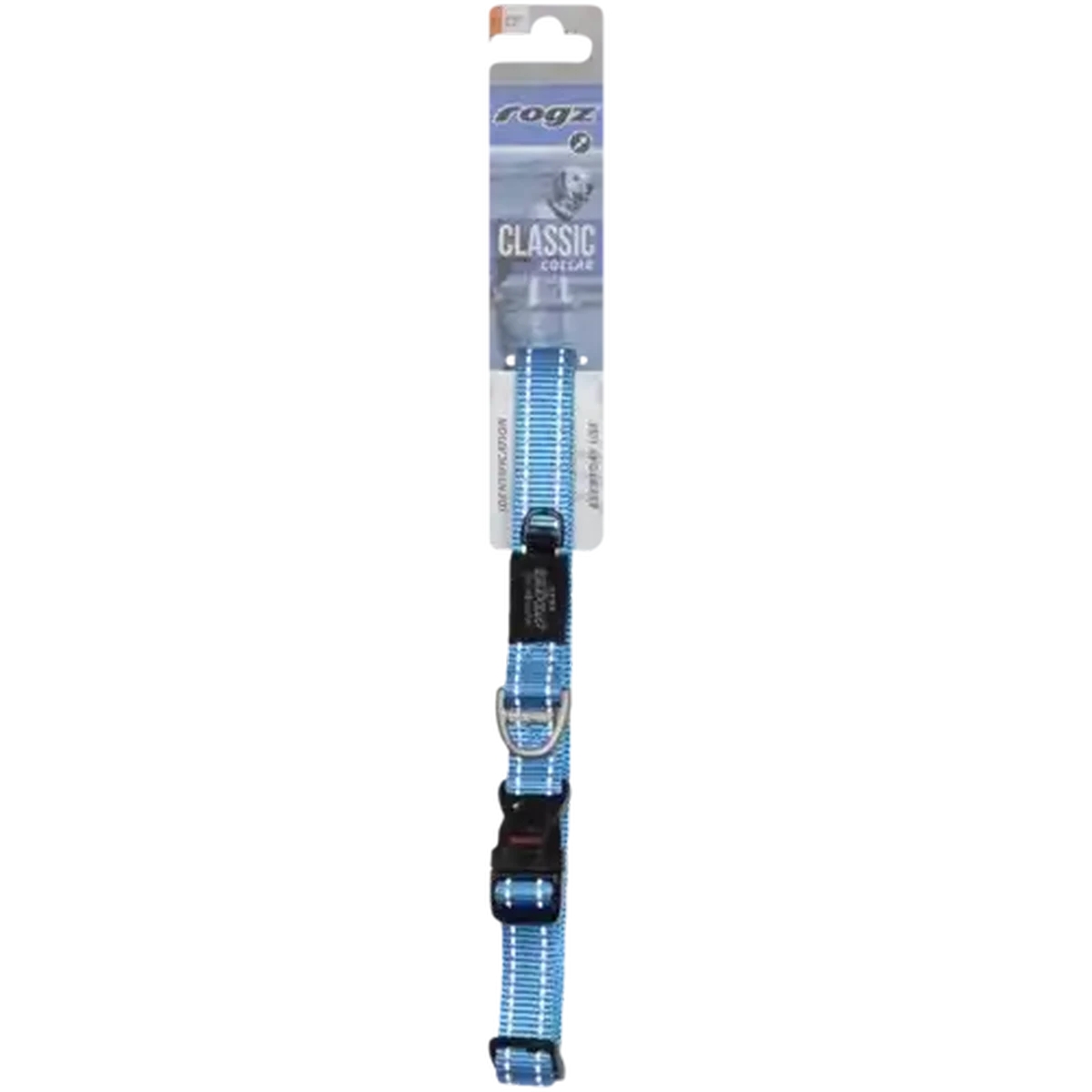 Checkers Sixty60 | Rogz Large Turquoise Classic Dog Collar