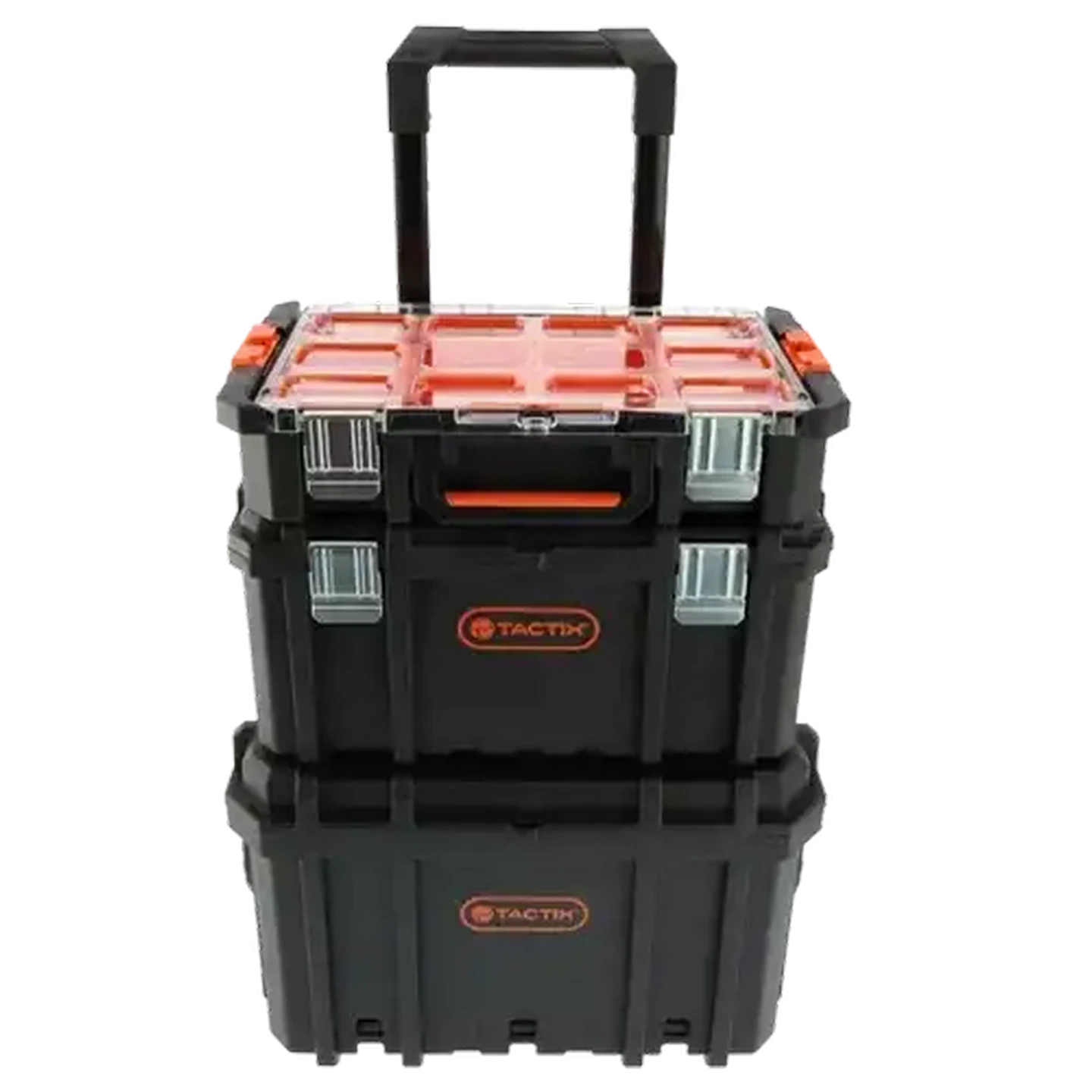 Checkers Sixty60 | Tactix Black & Orange Trolley Toolbox