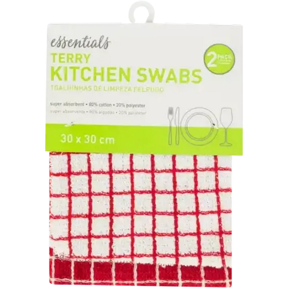 Checkers Sixty60 | Essentials Terry Kitchen Swabs 2 Pack