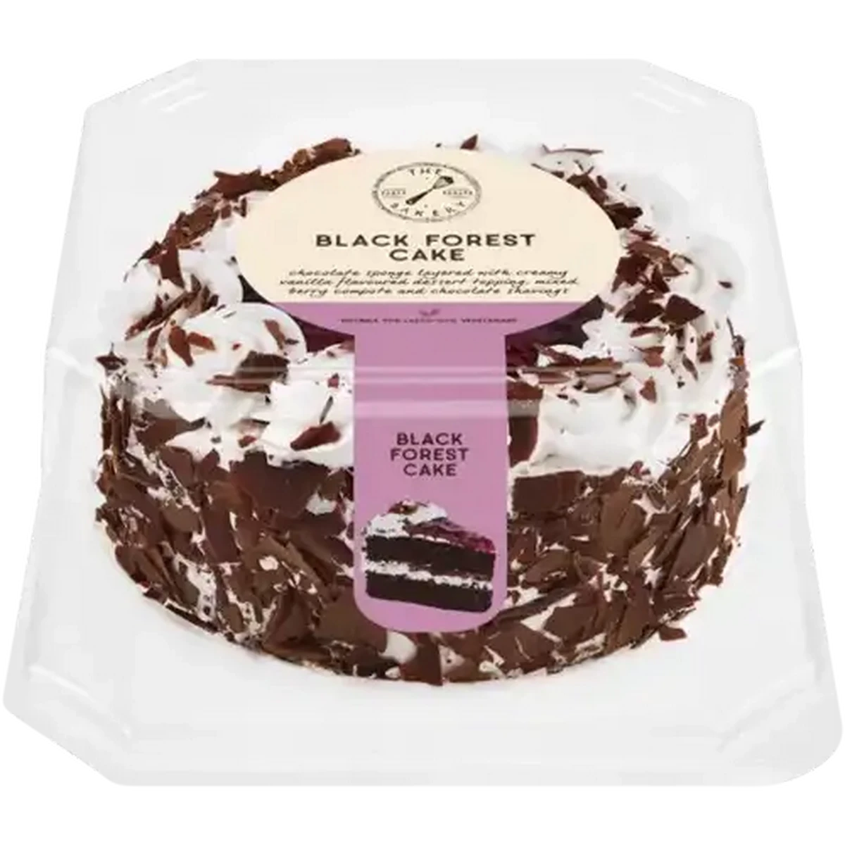 Checkers Sixty60 | The Bakery Black Forest Cake 1.1kg 18cm