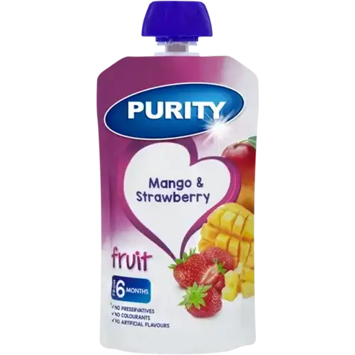 Checkers Sixty60 | PURITY From 6 Months Mango & Strawberry Fruit 110ml
