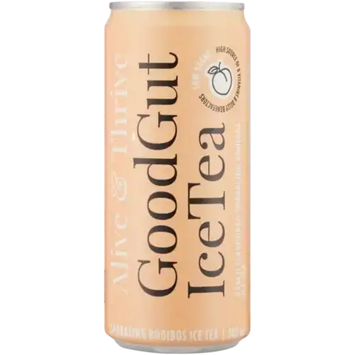 Checkers Sixty60 | Good Gut Peach Flavoured Sparkling Rooibos Ice Tea 300ml