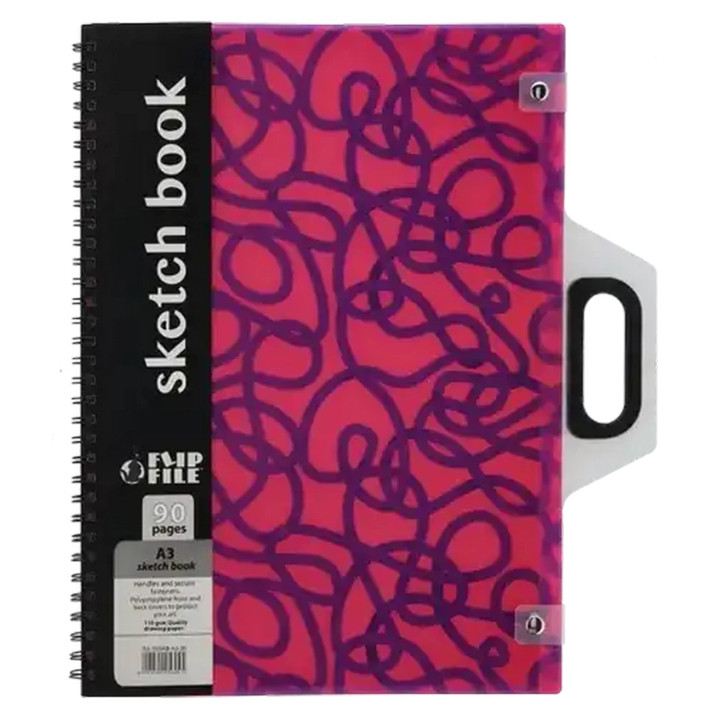 Checkers Sixty60 | Flip File Pink A3 Sketch Book