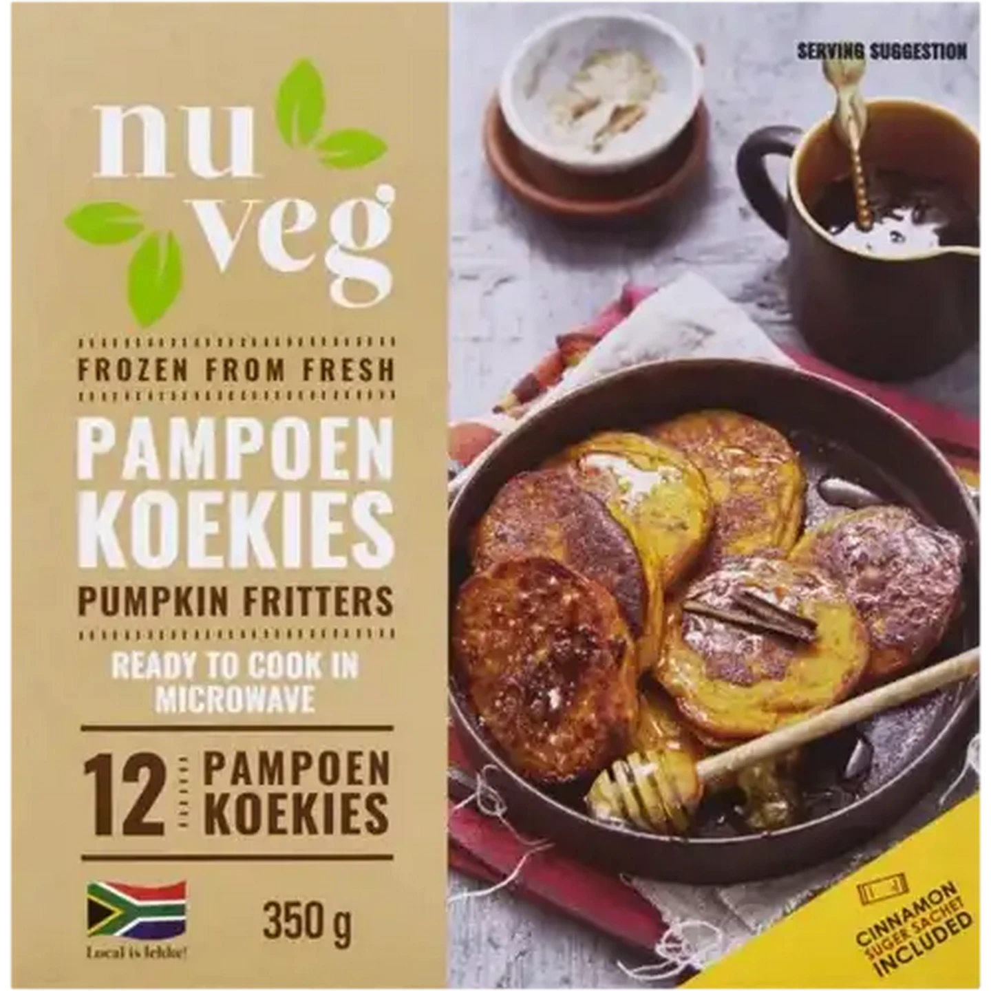 Checkers Sixty60 | Nuveg Frozen Pampoen Koekies 350g