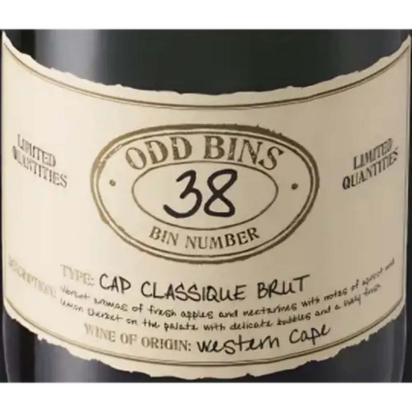 Checkers Sixty60 | Odd Bins 38 Cap Classique Brut Sparkling Wine 750ml