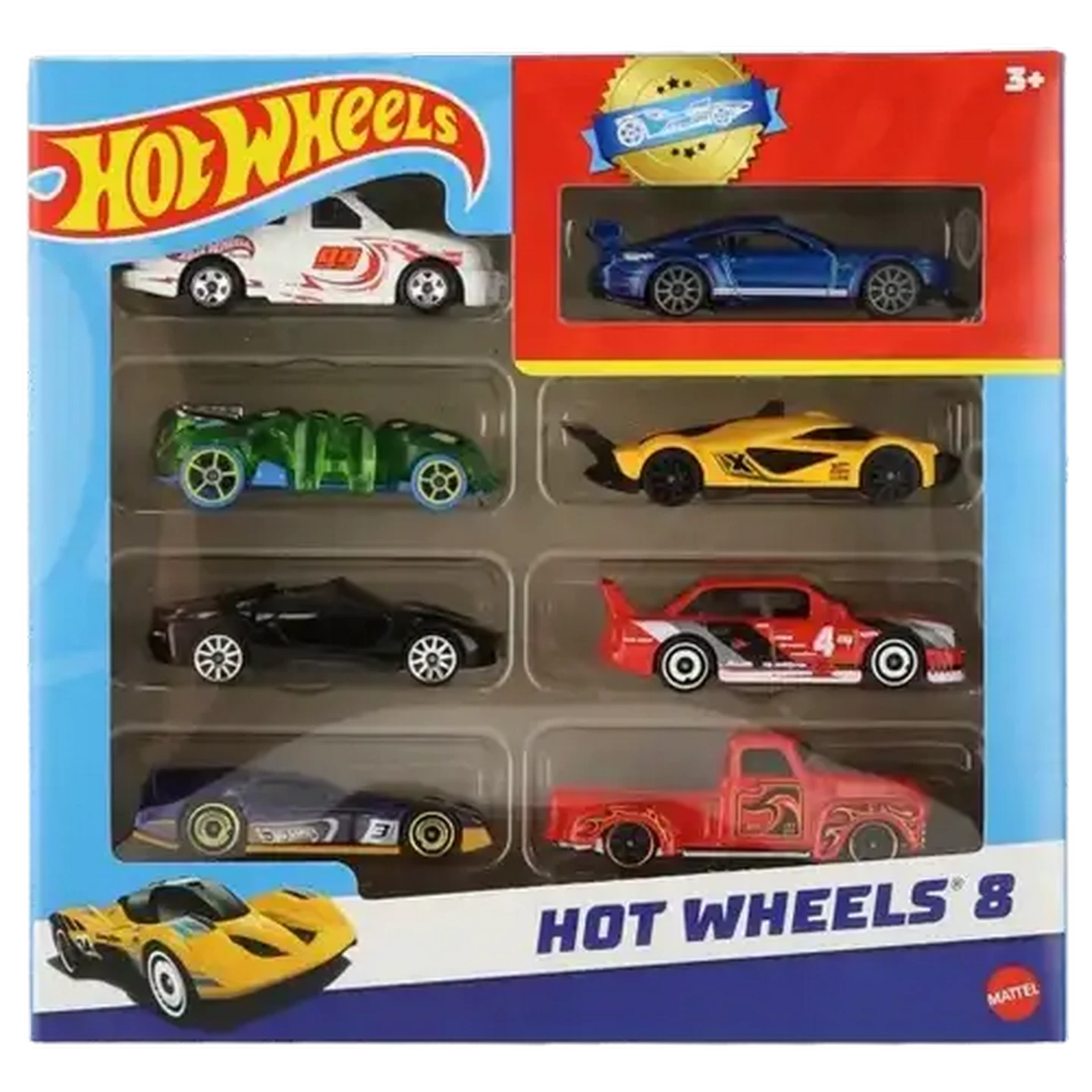 Checkers Sixty60 | Hot Wheels Die-Cast Cars 8-Pack (Design May Vary)
