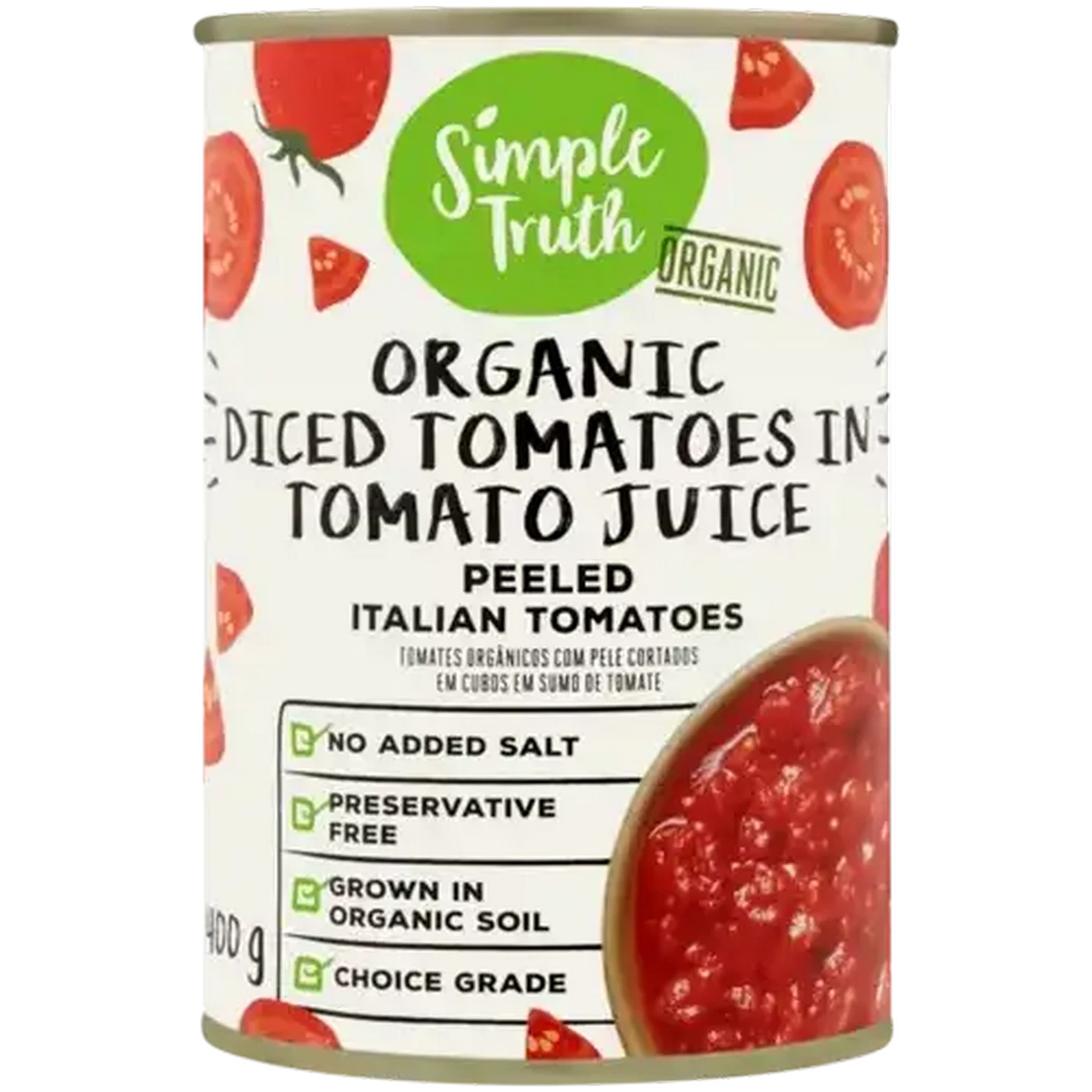 Checkers Sixty60 | Simple Truth Organic Diced Tomatoes in Tomato