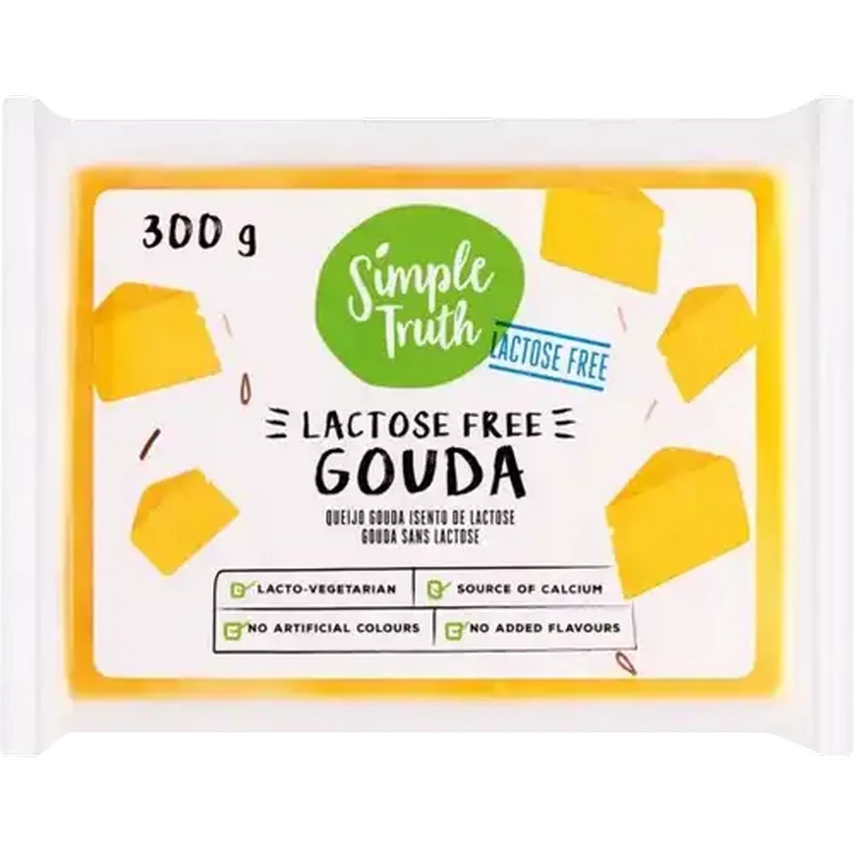 Checkers Sixty60 | Simple Truth Lactose-Free Gouda Cheese 300g