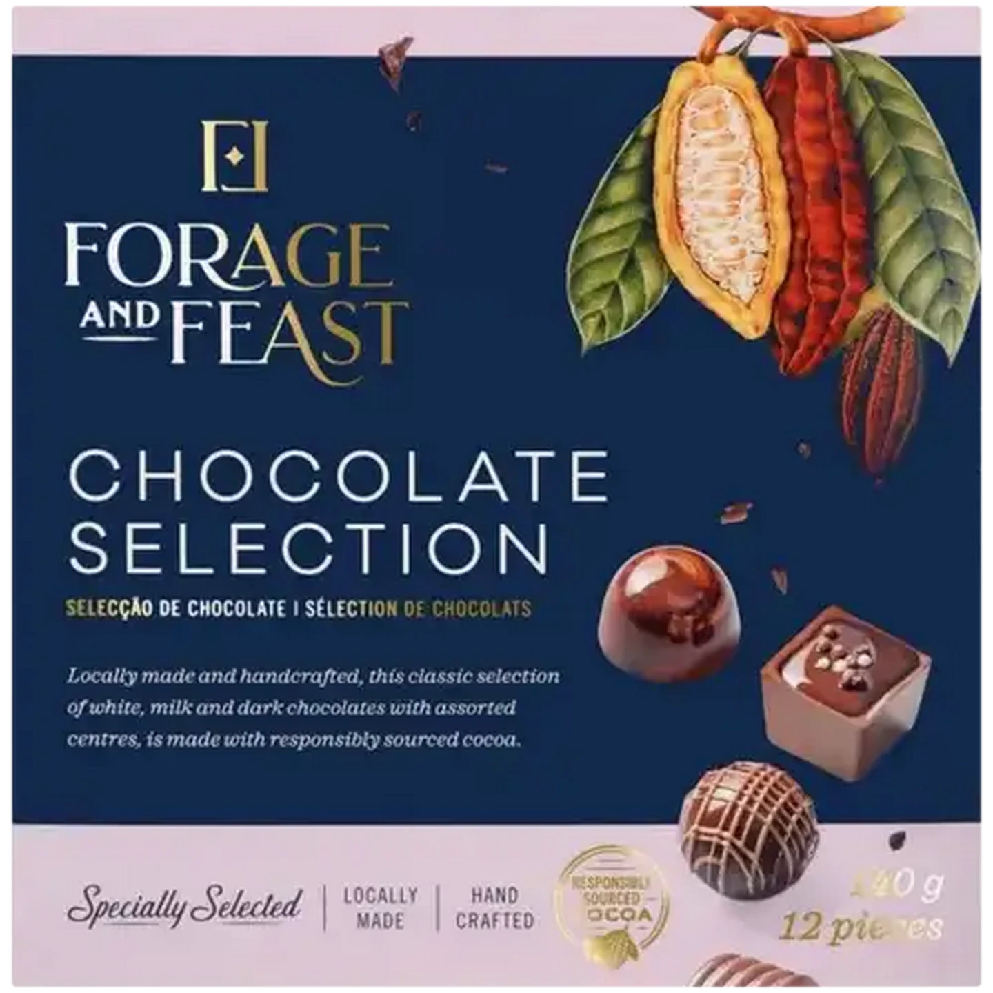 Checkers Sixty60 | Forage And Feast Chocolate Selection 12 Piece