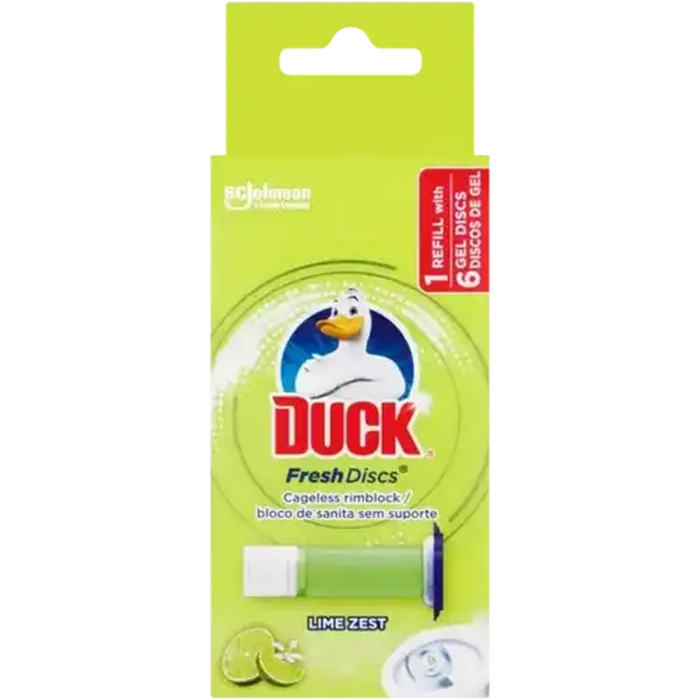 Checkers Sixty60 | Duck Fresh Discs Lime Zest Cageless Rimblock