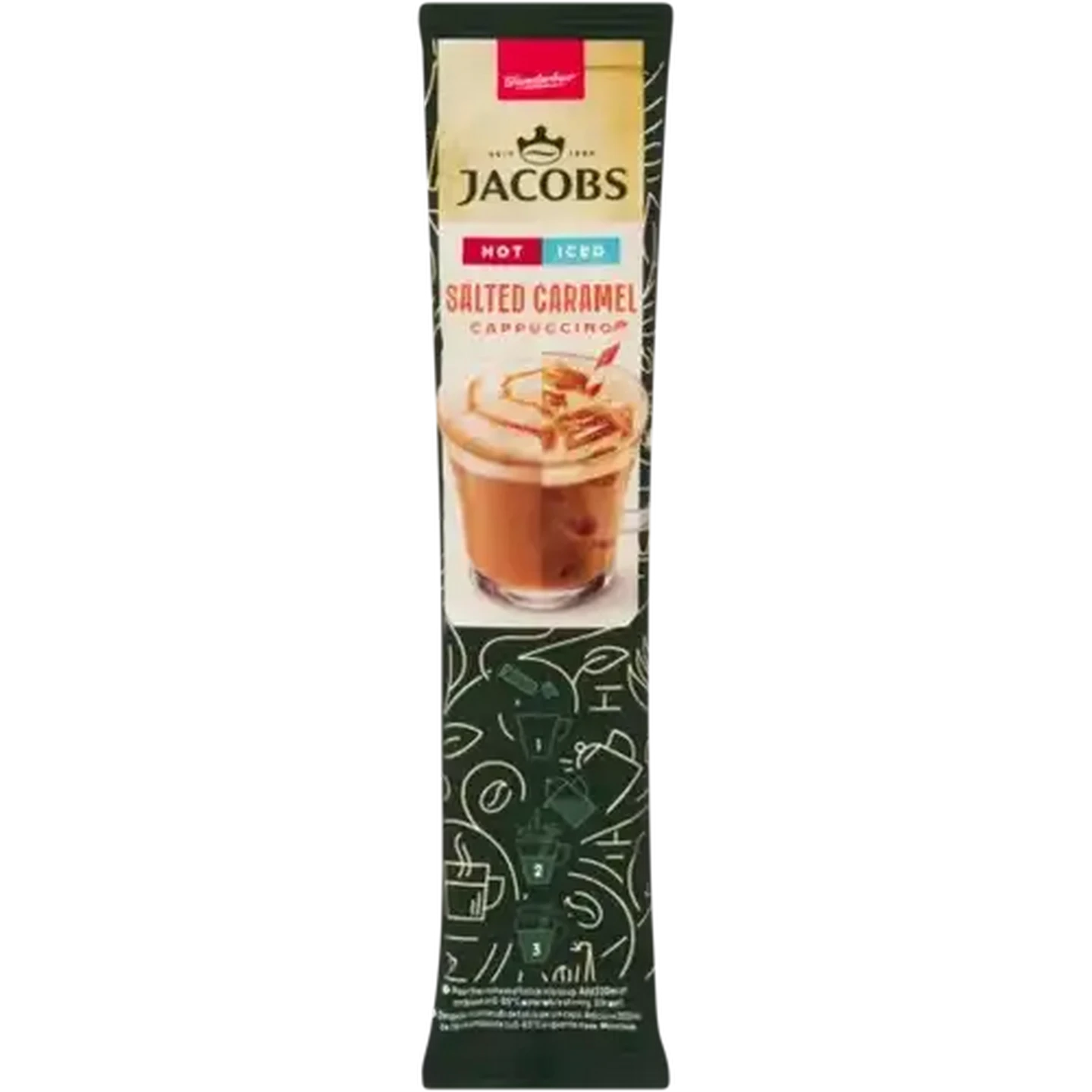 Lot De 6 Verres Jacobs Cappuccino Shake Ice Coffee - Collection Vintage Grise