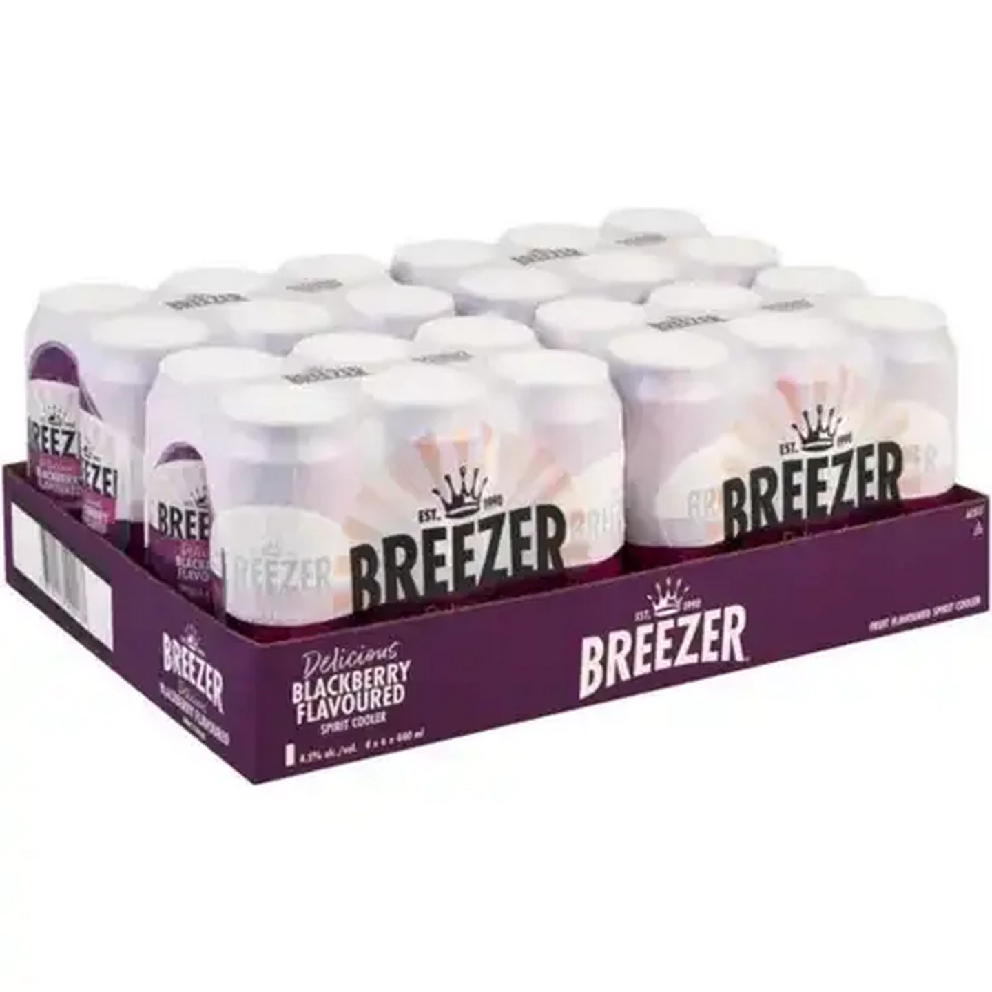 Checkers Sixty60 | Breezer Blackberry Flavoured Spirit Cooler 24 x