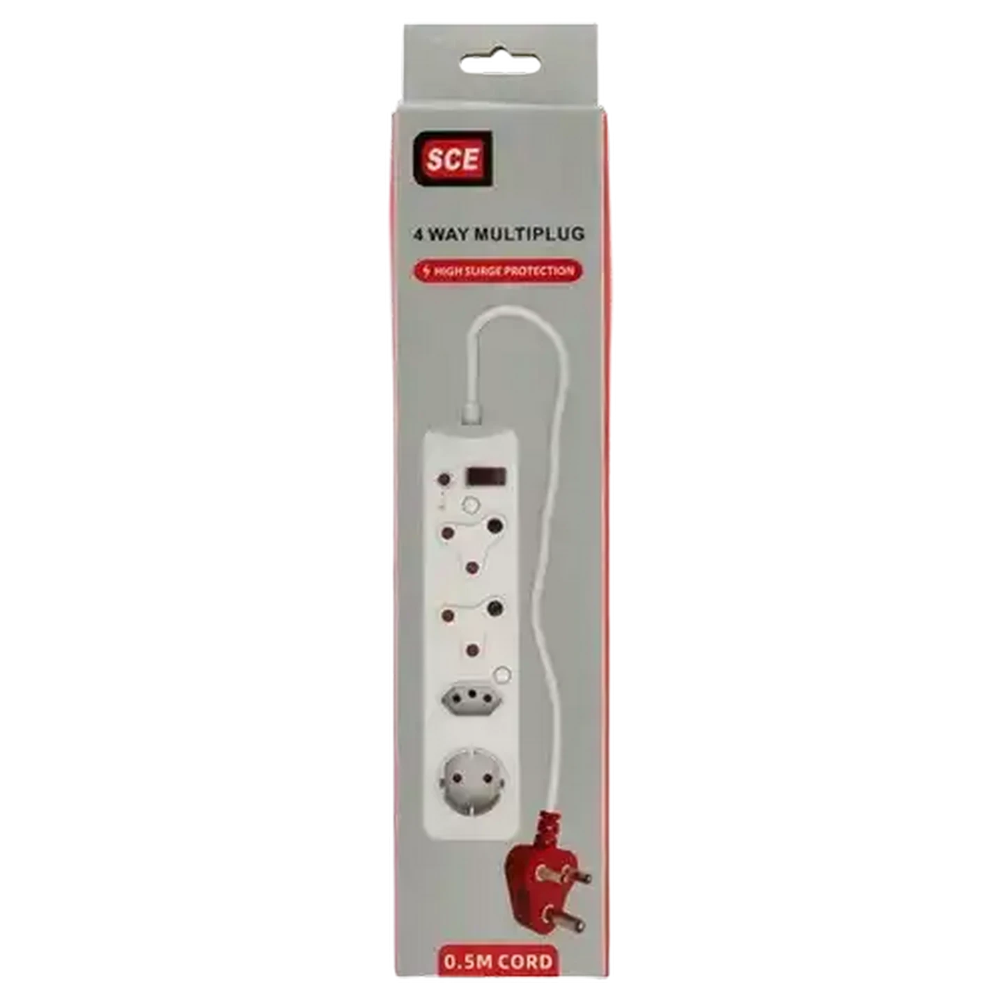 Shige Checkers Sixty60 | SCE High Surge 4 Way Multiplug 16A/250V