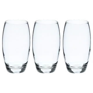 6X Clear 360ml Liberty Highball Glasses - Tall Hi Ball Glass Water Gin