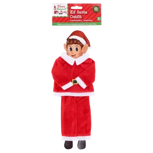 thumbnail image 2 of Pms Elves Behaving Badly Elf Doll Dress Up Outfit Christmas 2 of 9