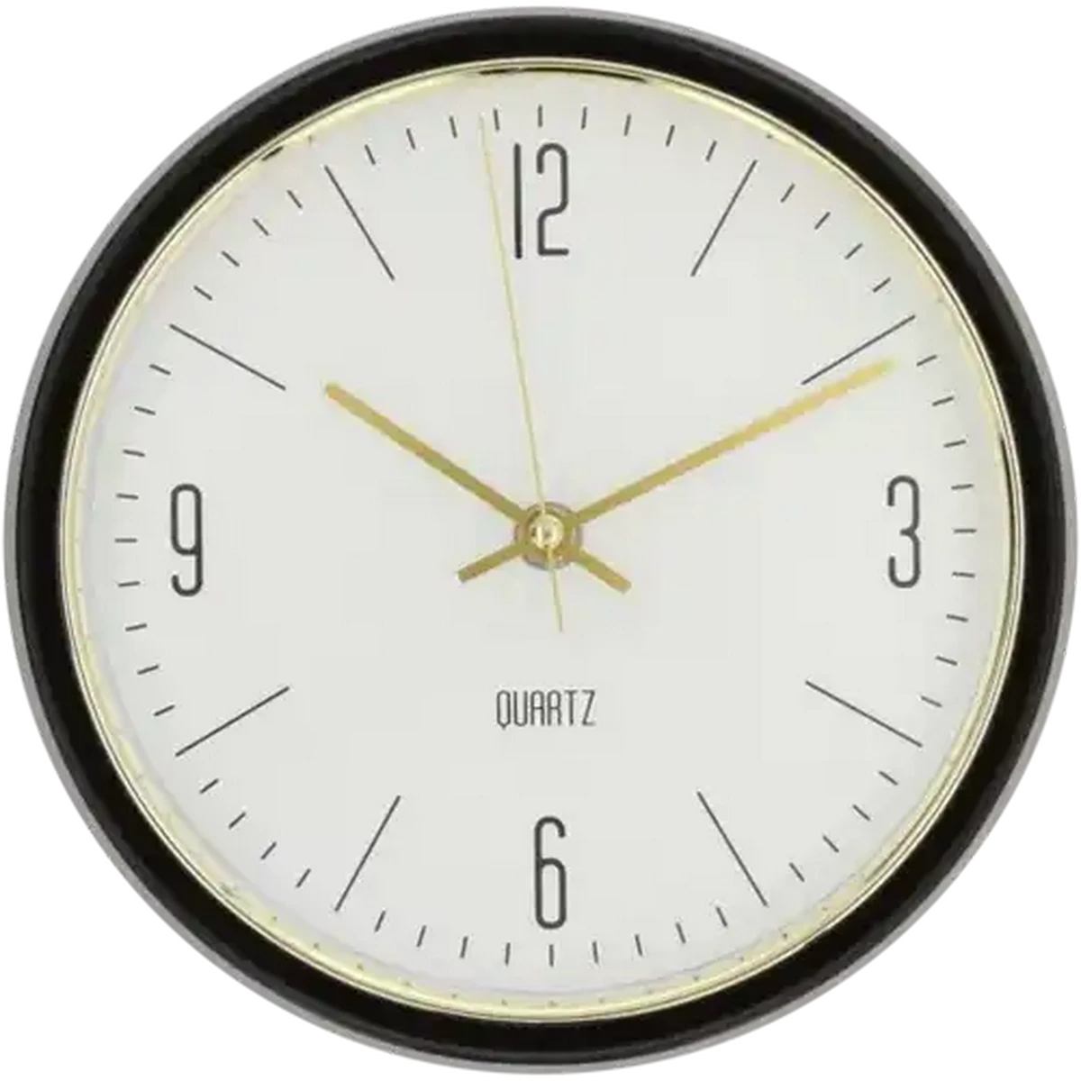 Checkers Sixty60 | Black & Gold Metal Wall Clock