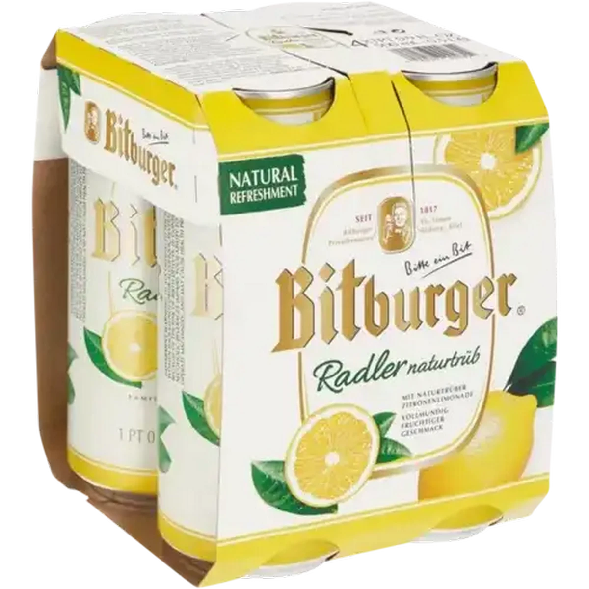 Checkers Sixty60 | Bitburger Lemon Radler Beer 4 x 500ml