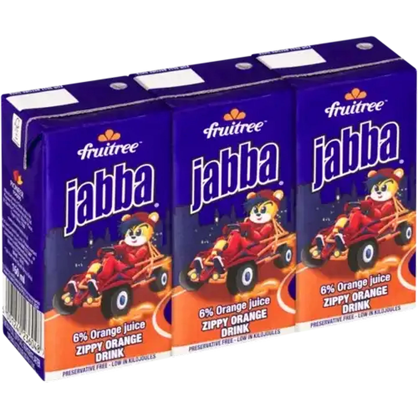 Checkers Sixty60 | Fruitree Jabba Zippy Orange Drink 3 x 160ml