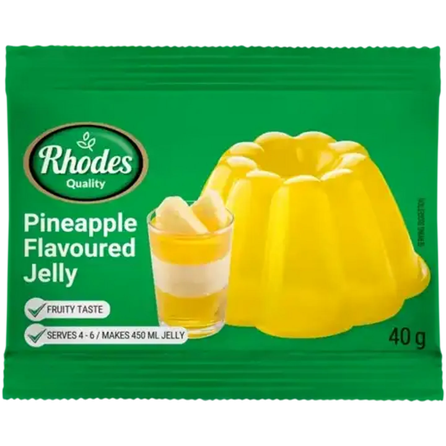 Checkers Sixty60 | Rhodes Quality Pineapple Flavoured Jelly 40g