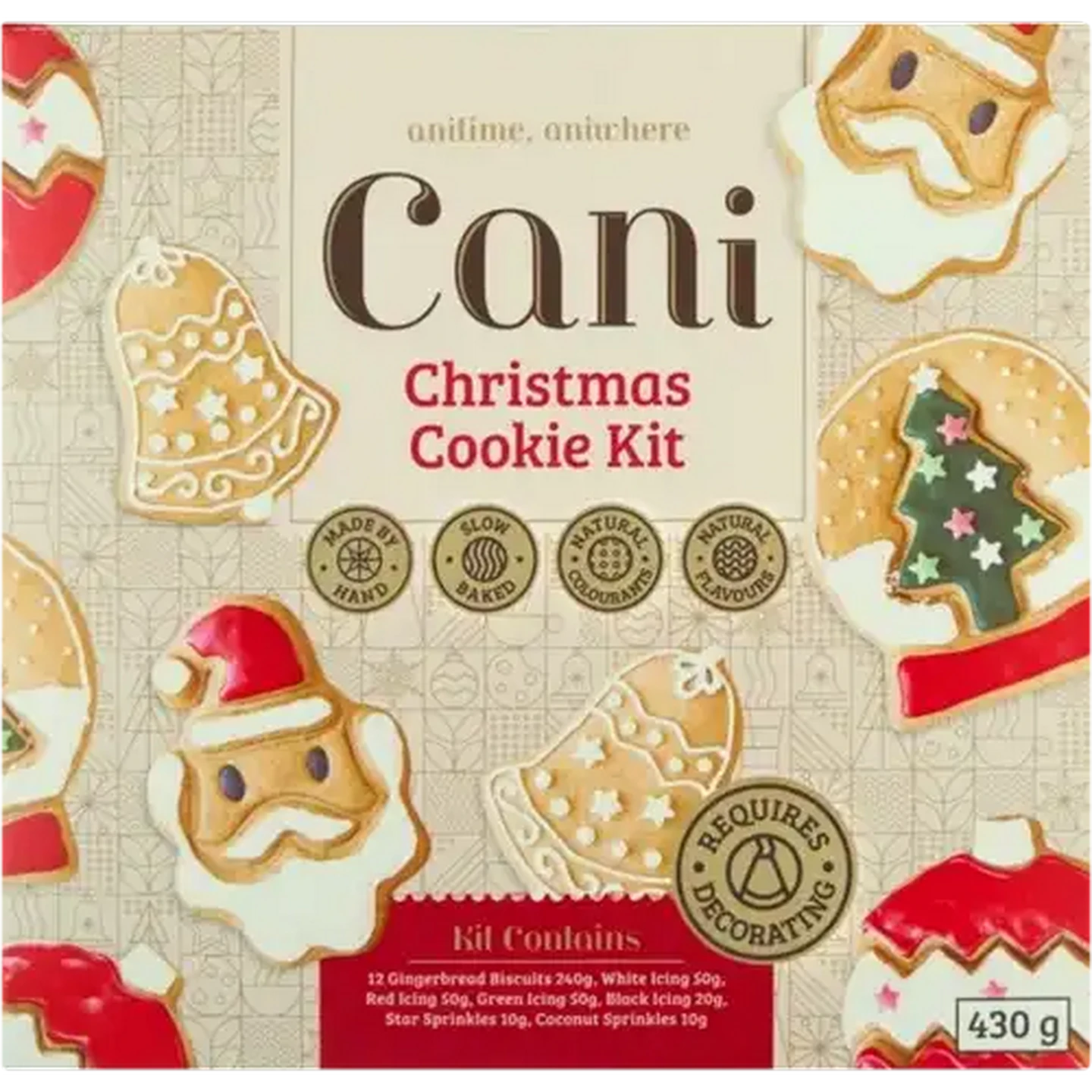 Checkers Sixty60 | Cani Christmas Cookie Kit 430g