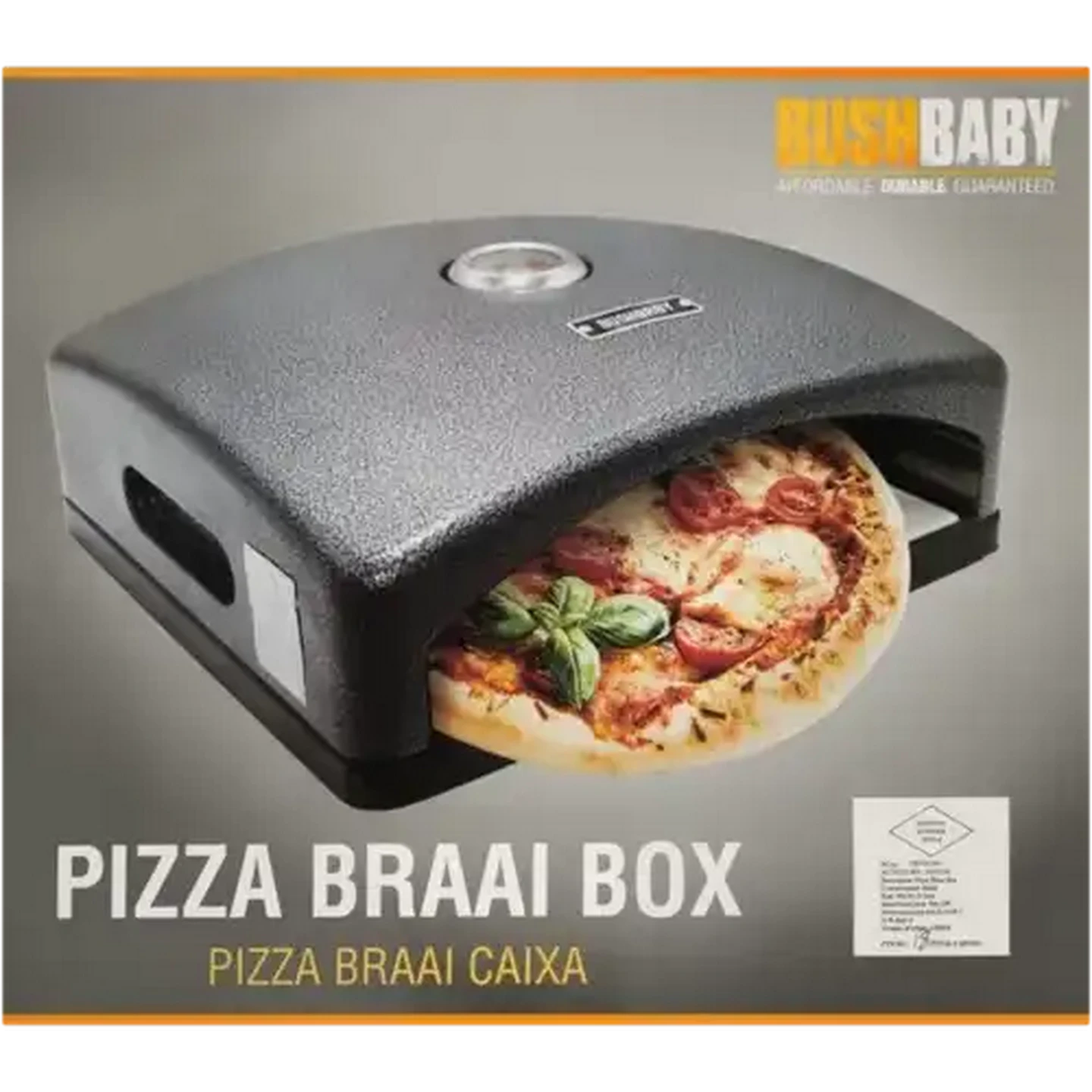 ~casse-croûte1936~チビ Checkers Sixty60 | Bush Baby Black Pizza Braai Box