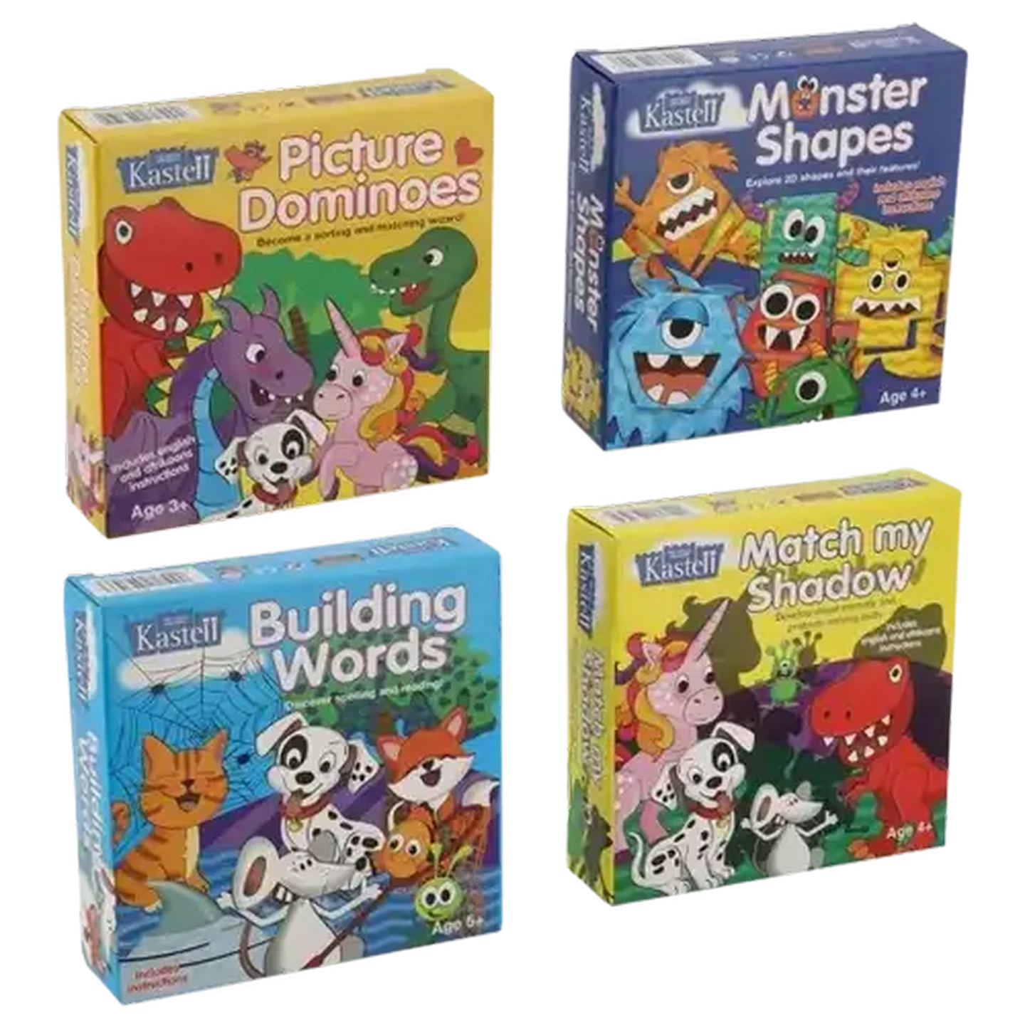 アミューズメント景品　14点セット Checkers Sixty60 | Kastell Smart Educational Games (Design May Vary)