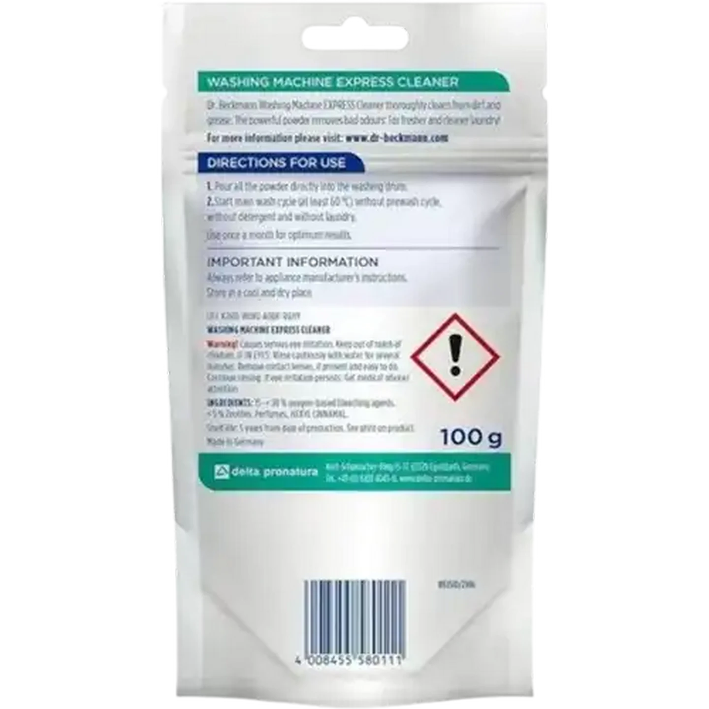 Checkers Sixty60 | Dr. Beckmann Washing Machine Express Cleaner 100g