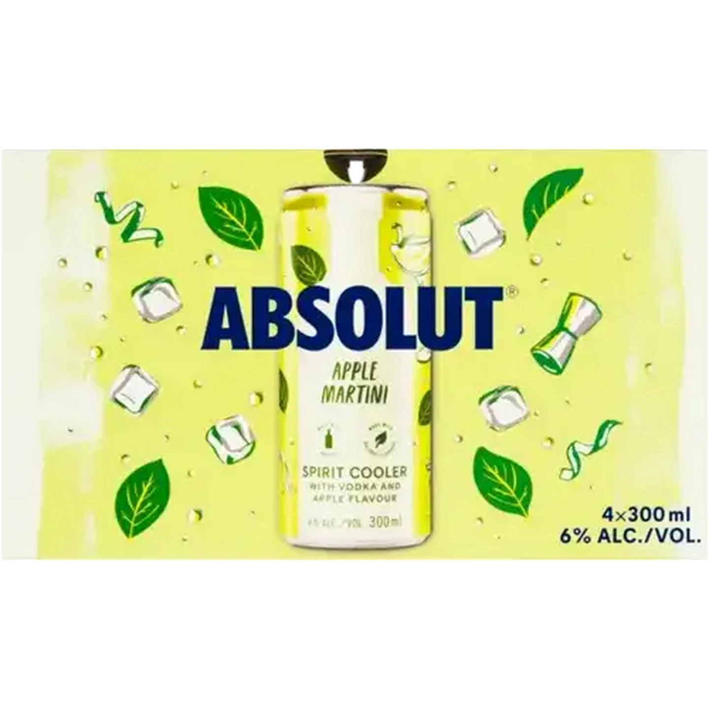 Checkers Sixty60 | Absolut Apple Martini Spirit Cooler 4 x 300ml